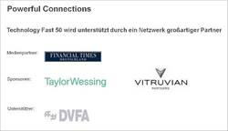 Deloitte Fast-50-Sponsoren 2012