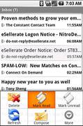 Nitrodesk TouchDown E-Mail-Liste