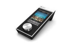 Raumfeld-Controller mit Touch-Screen und Reglerr