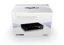devolo dLAN TV Sat 1300 HD Verkaufsverpackung