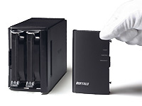 Buffalo Linkstation Duo (offen)